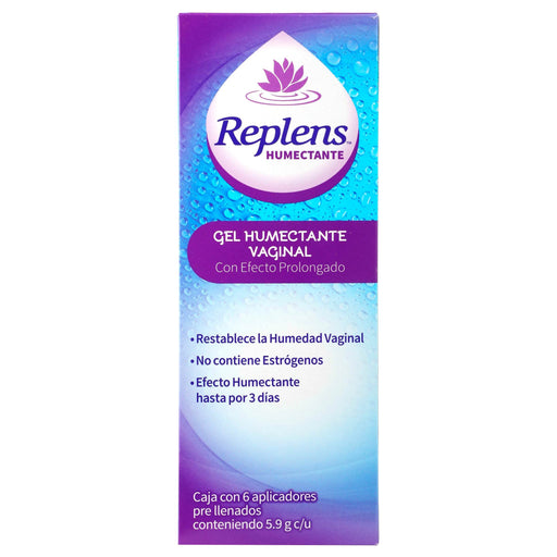 Replens Gel Humectante Vaginal 5.G Con 6 Aplicadores - WeCare Pharma