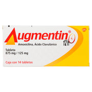 Augmentin 12H 875Mg/125Mg Con 14 Tabletas (Amoxicilina/Clavulanato) - WeCare Pharma