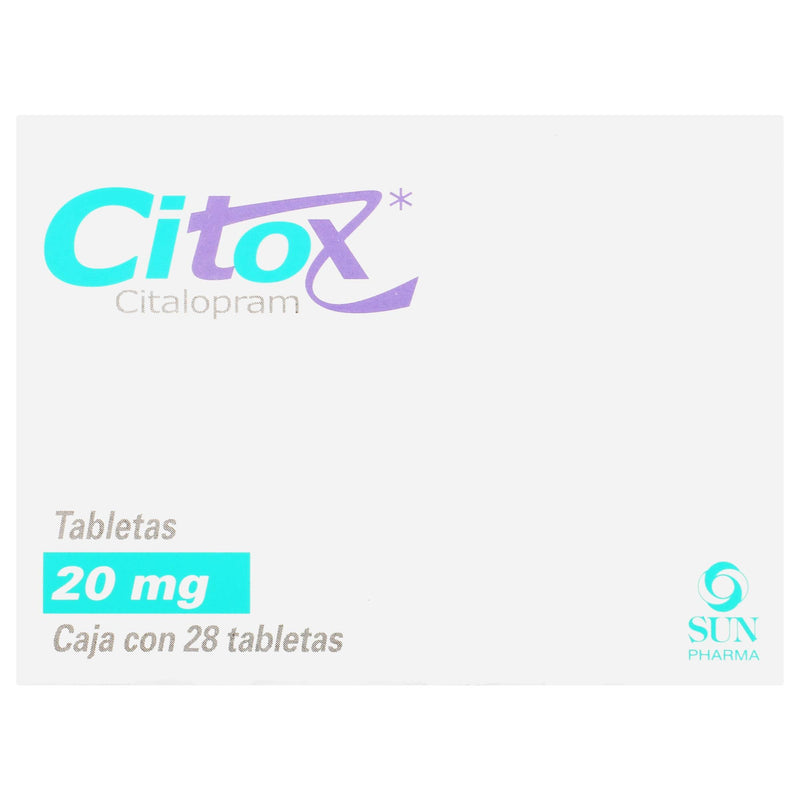 Citox 20Mg Con 28 Tabletas (Citalopram) - WeCare Pharma
