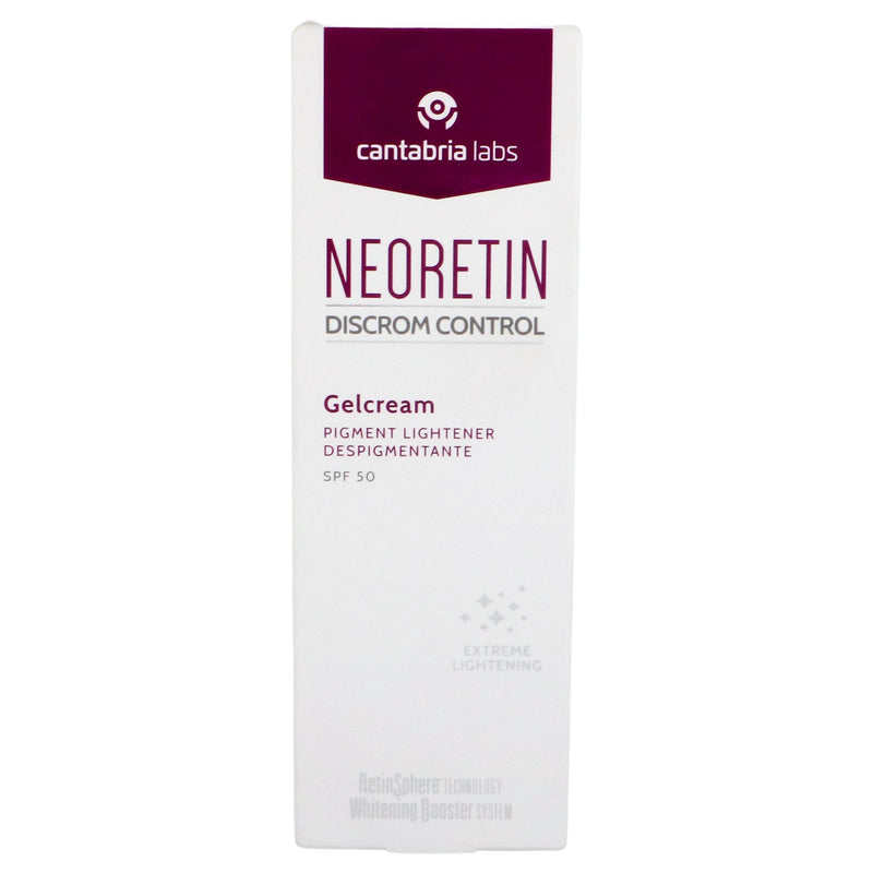 Cantabria Neoretin Gelcream Discrom Control Fps50 40Ml - WeCare Pharma