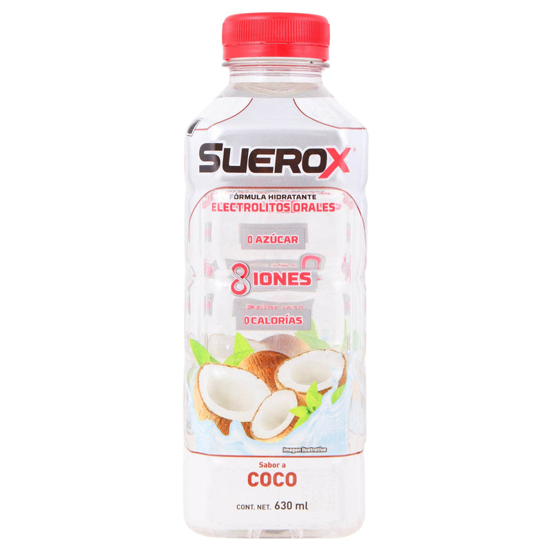 Suerox 8Iones Frasco 630Ml Coco (Electrolitos Orales) - WeCare Pharma