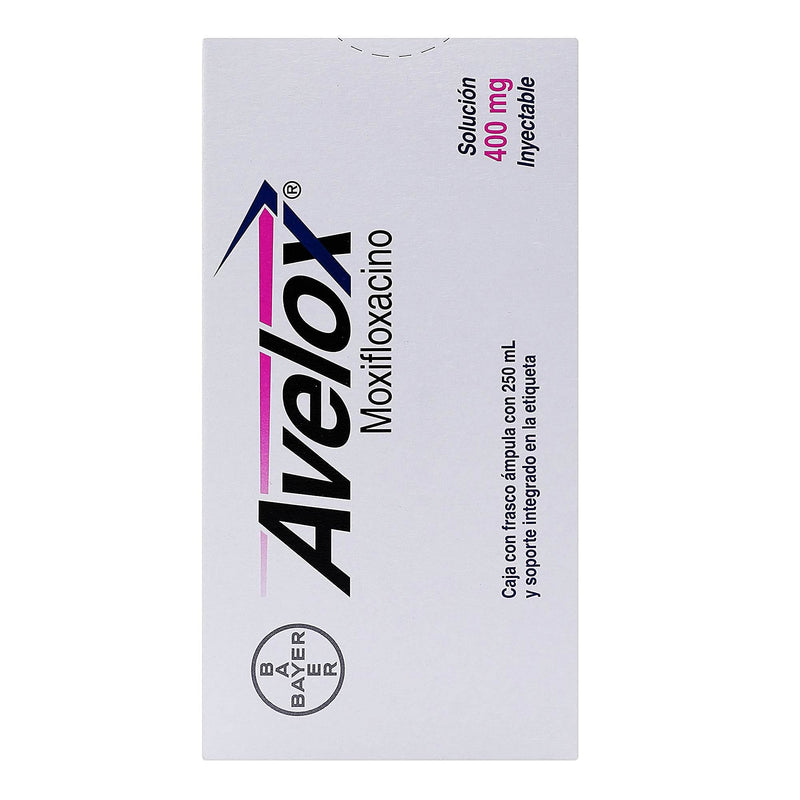 Avelox Frasco 400Mg Con 1 Ampulas (Moxifloxacino) - WeCare Pharma