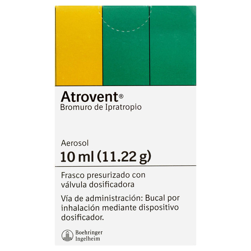 Atrovent Aerosol 11.2G/10Ml Con 1 (Bromuro De Ipatropio) - WeCare Pharma
