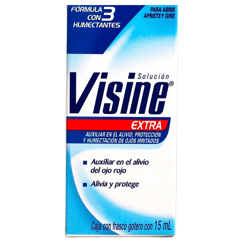 Visine Extra Gotas 15Ml (Lubricantes Ocular) - WeCare Pharma