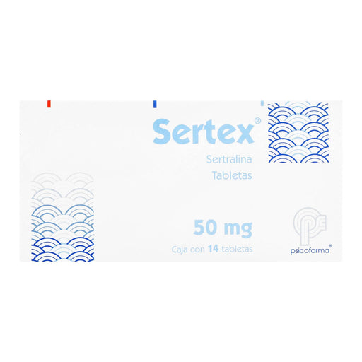 Sertex 50Mg Con 14 Tabletas (Sertralina) - WeCare Pharma