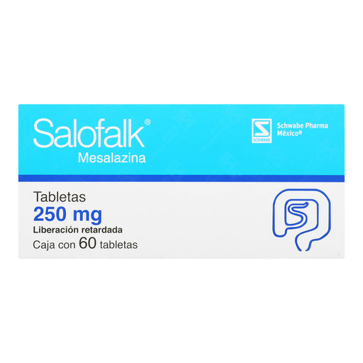 Salofalk 250Mg Con 60 Tabletas (Mesalazina) 1 - 7501168810409