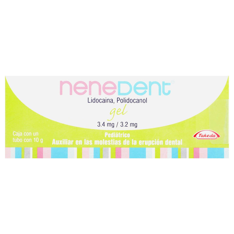 Nenedent (Lidocaina/Polidocanol) Gel 10G - WeCare Pharma