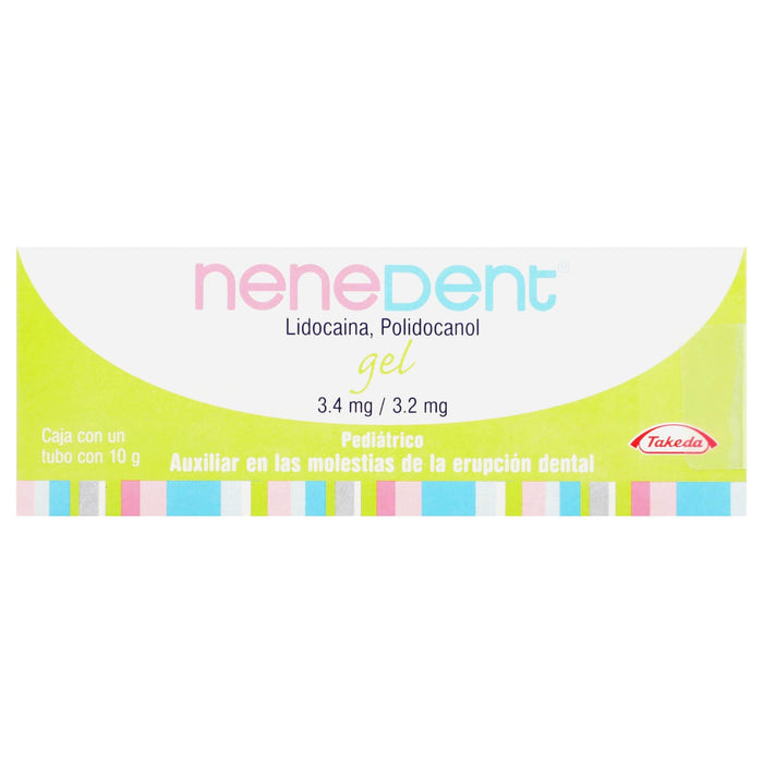 Nenedent (Lidocaina/Polidocanol) Gel 10G - WeCare Pharma