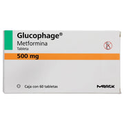 Glucophage 500Mg Con 60 Tabletas (Metformina) - WeCare Pharma