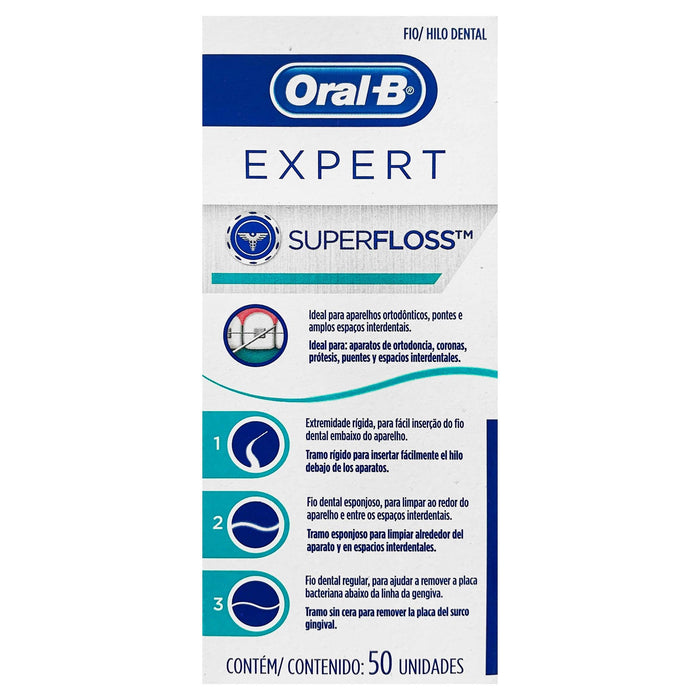 Superfloss Oral-B Con 50 - WeCare Pharma