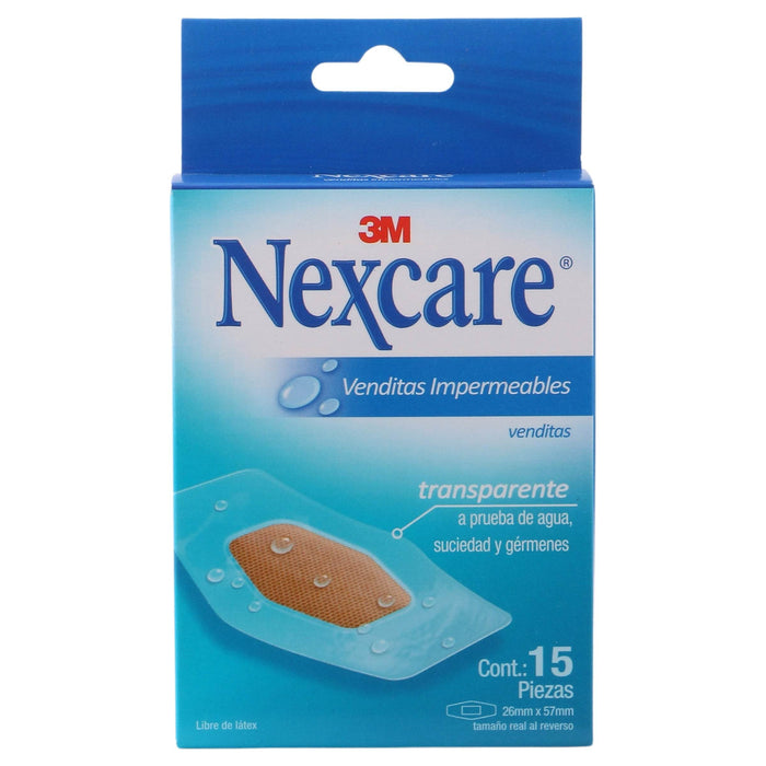 Venditas Adhesivas Impermeables Nexcare Con 15 - WeCare Pharma