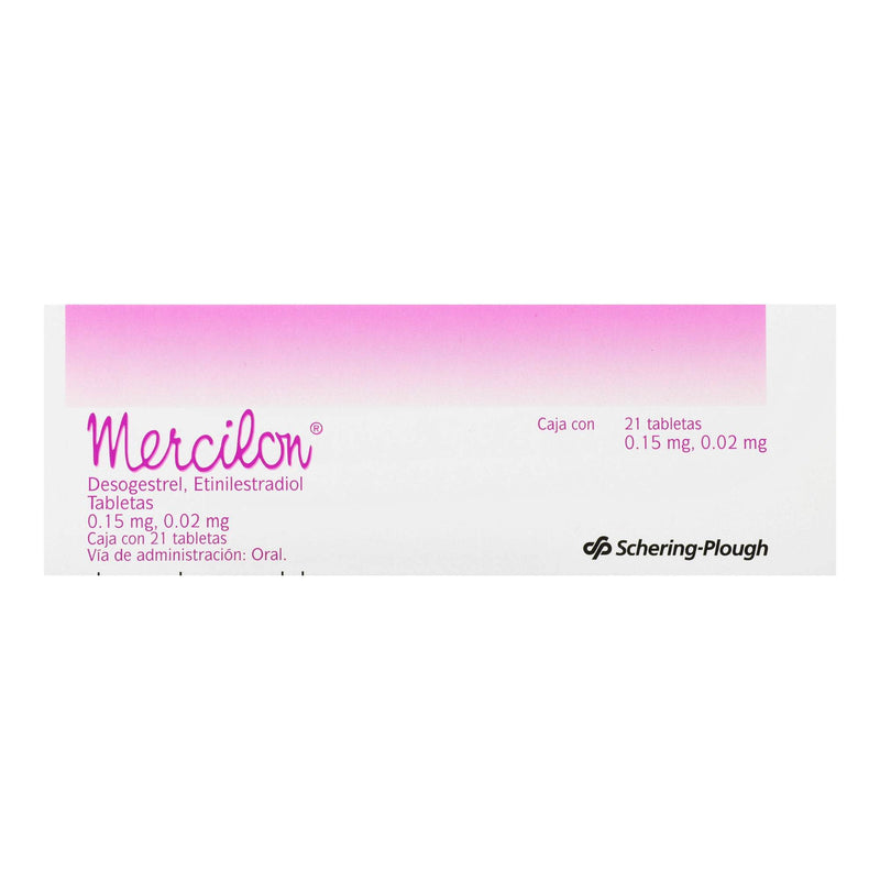 Mercilon 0.15Mg/0.02Mg Con 21 Tabletas (Desogestrel/Etinilestradiol) - WeCare Pharma