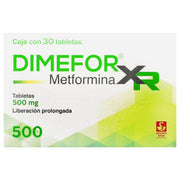 Dimefor Xr 500Mg Con 30 Tabletas (Metformina) - WeCare Pharma