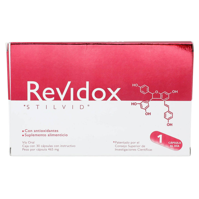 Revidox 465Mg Con 30 Capsulas (Stilvid) - WeCare Pharma