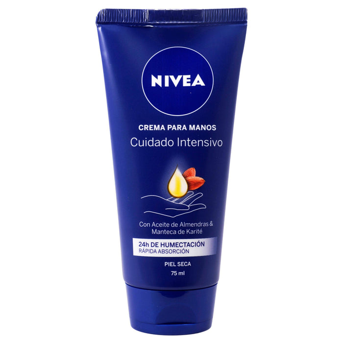 Crema Nivea Lata Cuidado Int P/Manos 75 Ml - WeCare Pharma