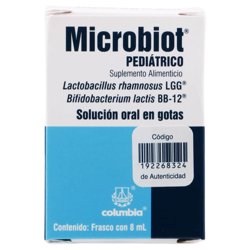 Microbiot Pediatrico Gotas 8Ml (Suplemento Alimenticio) - WeCare Pharma