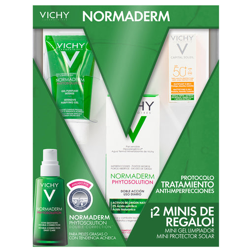 Vichy Kit Phytosolution Double Correction 50Ml+Mini Phytosolution Gel + Matificante 1 - 7509552878356