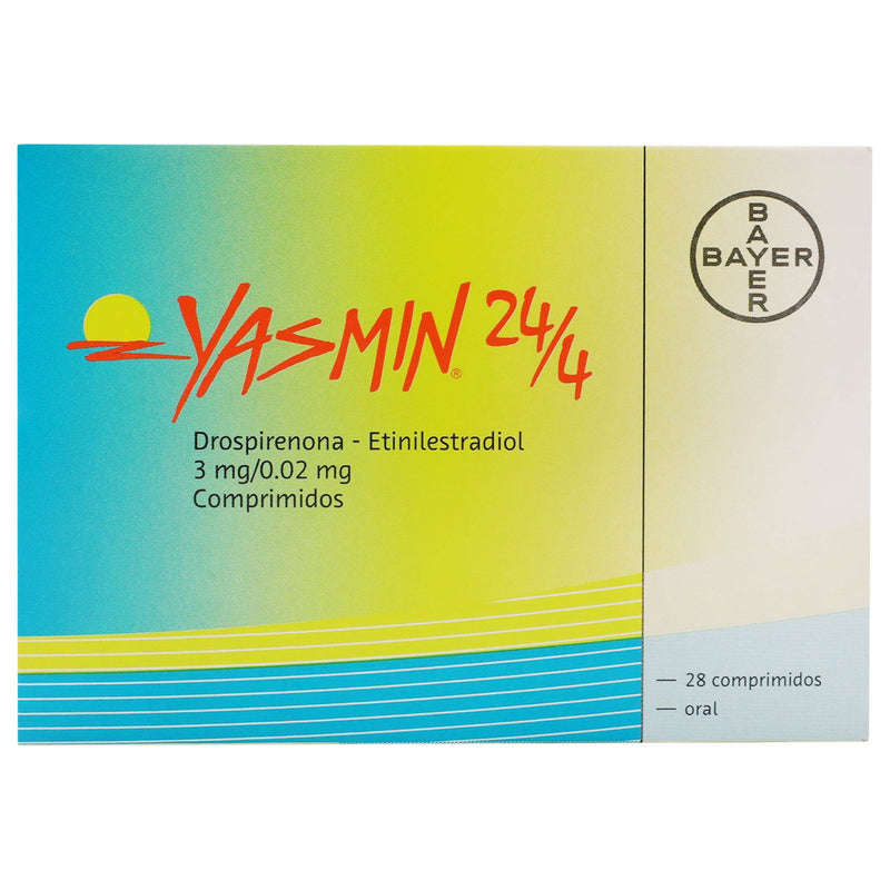Yasmin 3Mg/0.02Mg Con 28 Comprimidos (Drospirenona/Etinilestradiol) - WeCare Pharma