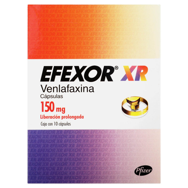 Efexor Xr 150Mg Con 10 Capsulas (Venlafaxina) - WeCare Pharma