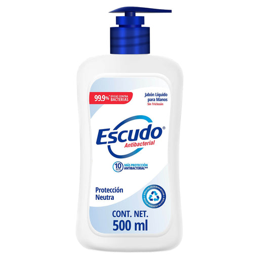 Jabon Liquido Para Manos Escudo 500Ml - WeCare Pharma