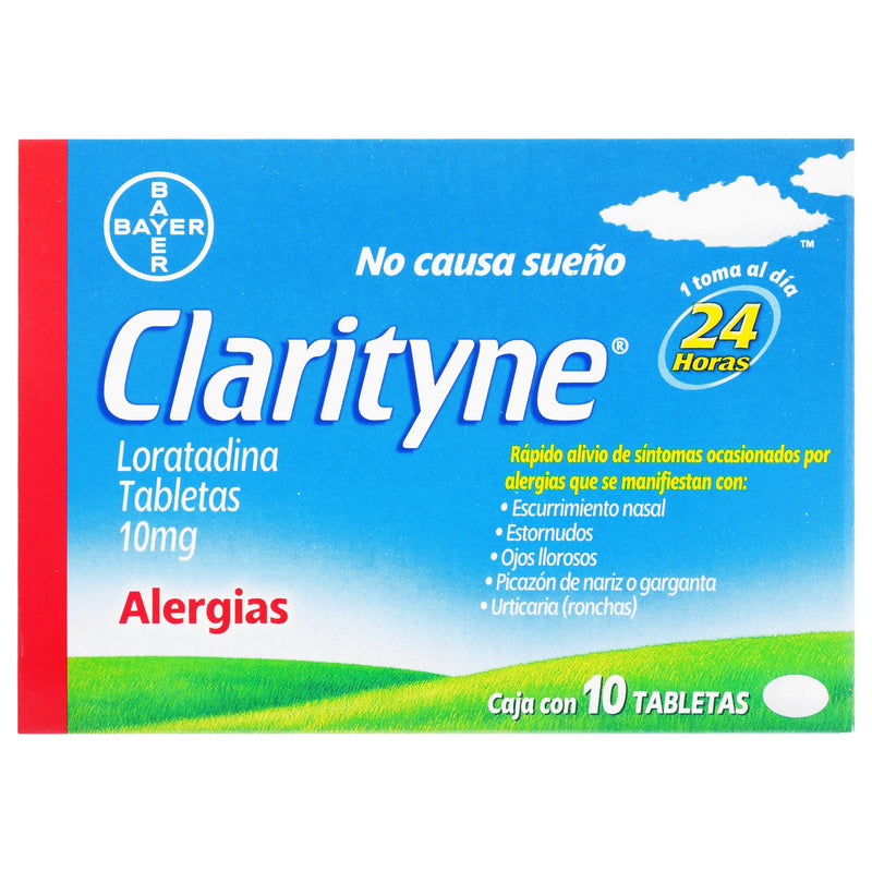 Clarityne 10Mg Con 10 Tabletas (Loratadina) - WeCare Pharma