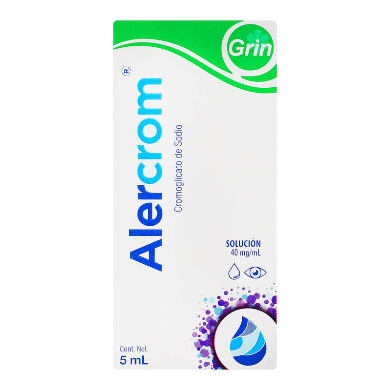 Alercrom Gotas 4% 5Ml (Cromoglicato De Sodio) - WeCare Pharma