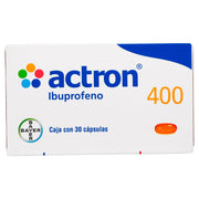 Actron 400Mg Con 30 Capsulas (Ibuprofeno) - WeCare Pharma