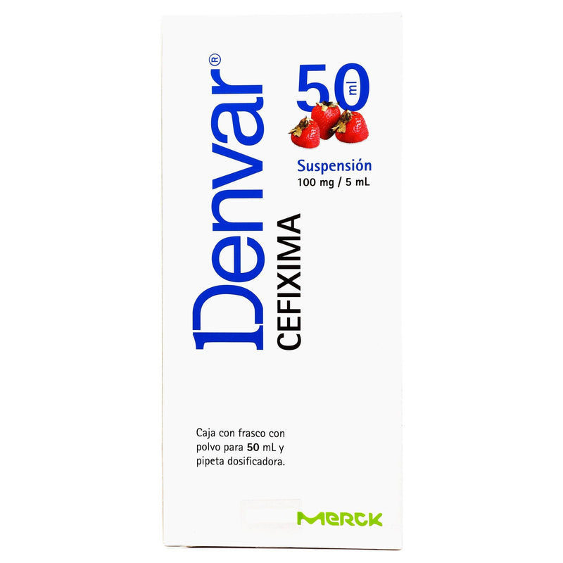 Denvar Suspensión 100Mg/5Ml 50Ml (Cefixima) - WeCare Pharma