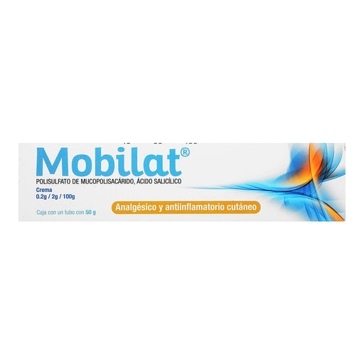 Mobilat Crema 0.2G/2G/100G 50G (Salicilico Mucopolisacarido) - WeCare Pharma