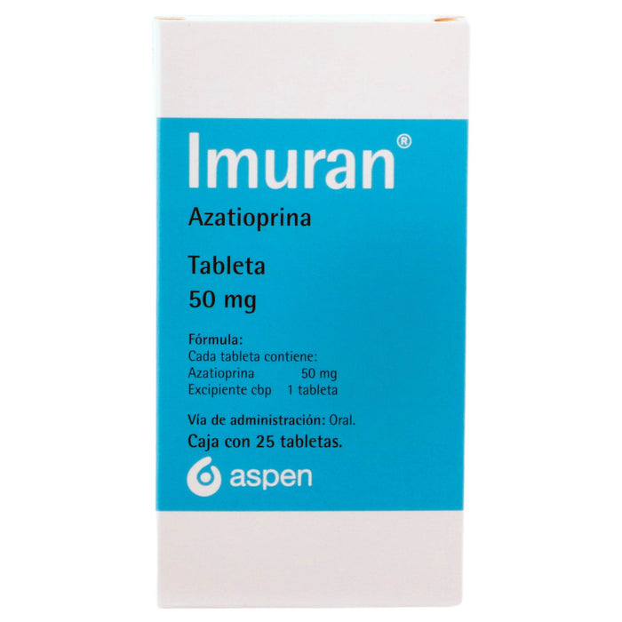Tablet Simuron Imuran 50Mg Con 25 Tabletas (Azatioprina) — WeCare Pharma