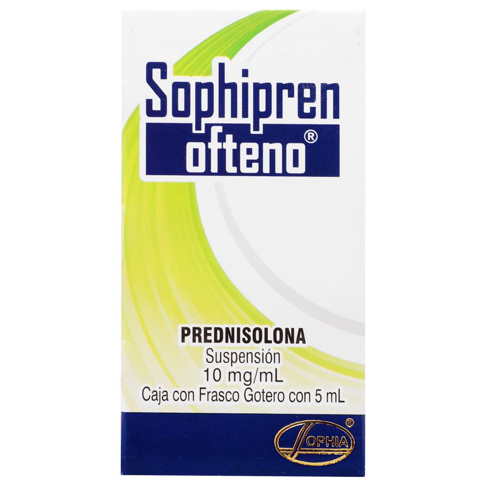 Sophipren Oft Gotas 10Mg/Ml 5Ml (Prednisolona) 1 - 736085400489