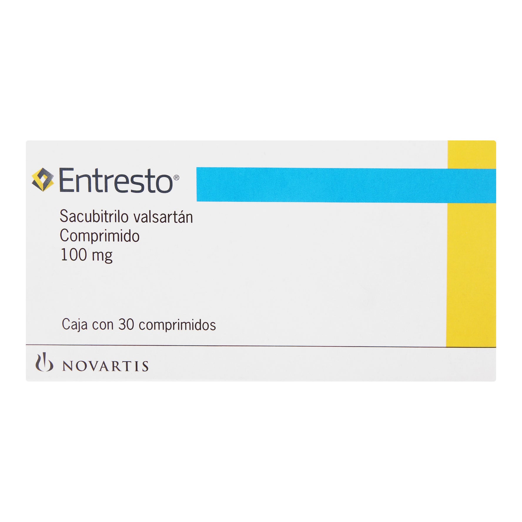 Entresto 100Mg Con 30 Comprimidos (Sacubitrilo Valsartan) 1 - 7501124819293