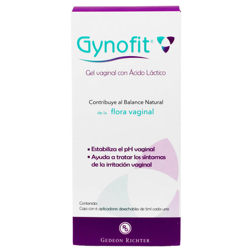 Gynofit Gel Vaginal Con ícido Láctico Con 6 - WeCare Pharma
