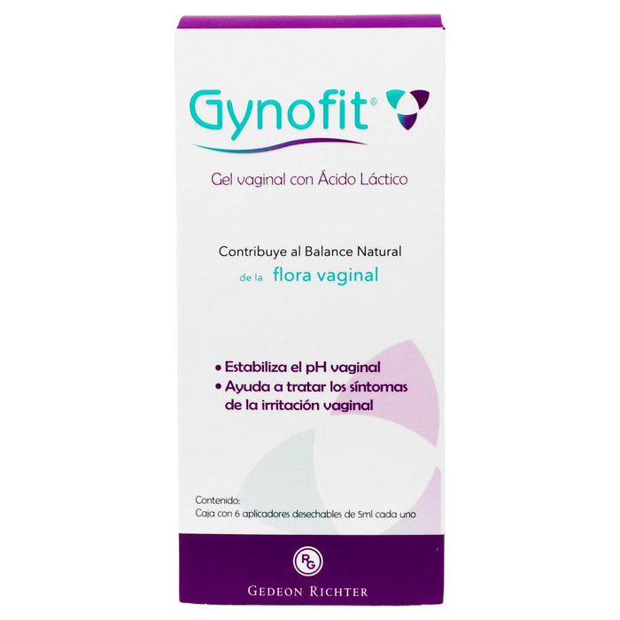 Gynofit Gel Vaginal Con ícido Láctico Con 6 - WeCare Pharma