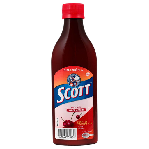 Emulsion Scott Emulsión Cereza 200Ml (Vitaminas/Minerales) - WeCare Pharma