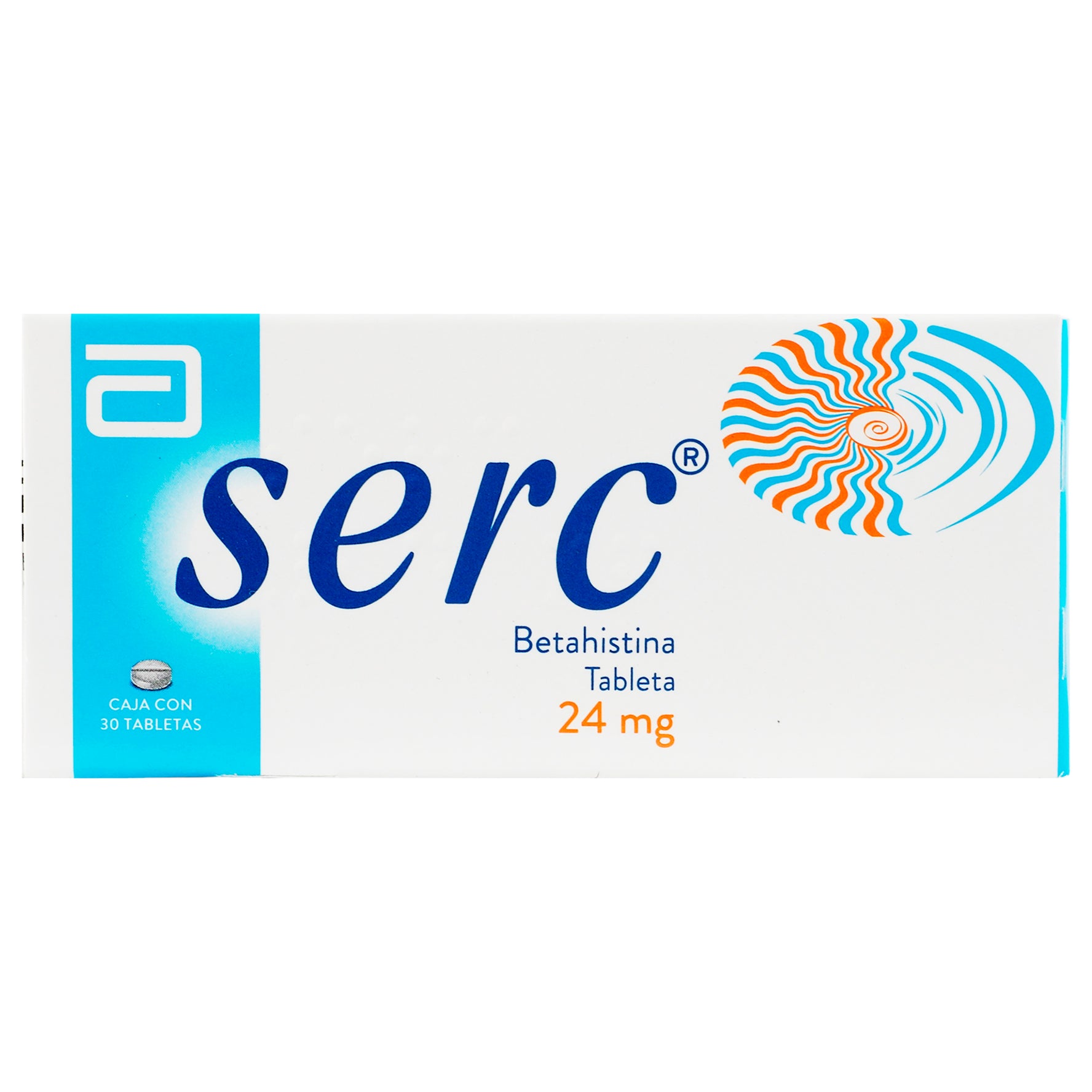 Serc 24Mg Con 30 Tabletas (Betahistina) 1 - 7501033957871