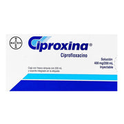 Ciproxina Frasco 400Mg/200Ml Con 1 Ampulas (Ciprofloxacino) - WeCare Pharma