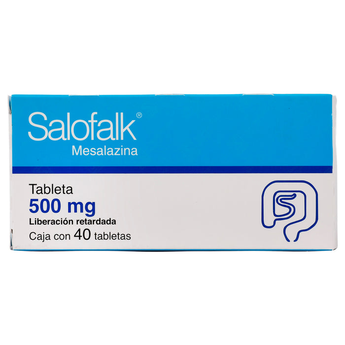 Salofalk 500Mg Con 40 Tabletas (Mesalazina) 1 - 7501168810713