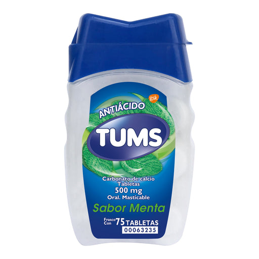 Tums Mast 500Mg Con 75 Tabletas (Carbonato De Calcio) 1 - 7501065054128