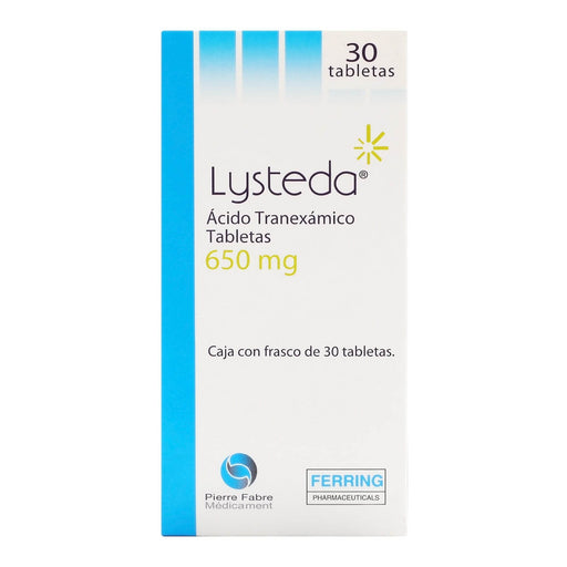 Lysteda 650Mg Con 30 Tabletas (Acido Tranexamico) - WeCare Pharma