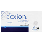 Ifa Acxion (Fentermina) Tabletas 15Mg Con 30 - WeCare Pharma