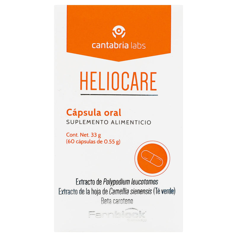Cantabria Heliocare 550Mg Con 60 Capsulas - WeCare Pharma