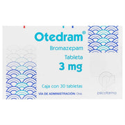 Otedram (Bromazepam) Tabletas 3Mg Con 30 - WeCare Pharma