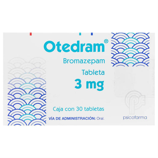 Otedram (Bromazepam) Tabletas 3Mg Con 30 - WeCare Pharma