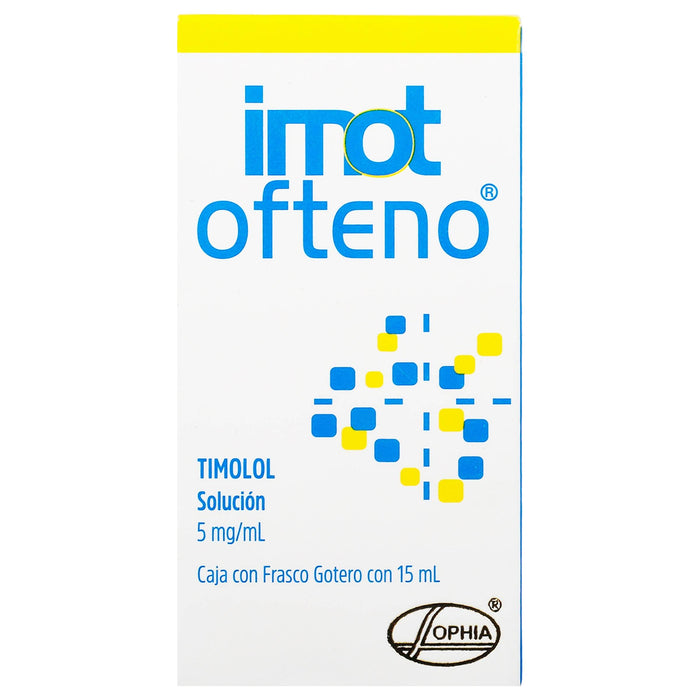 Imot Ofteno Gotas 5Mg/Ml 15Ml (Timolol) - WeCare Pharma