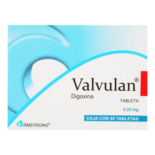 Valvulan 0.25Mg Con 60 Tabletas (Digoxina) - WeCare Pharma