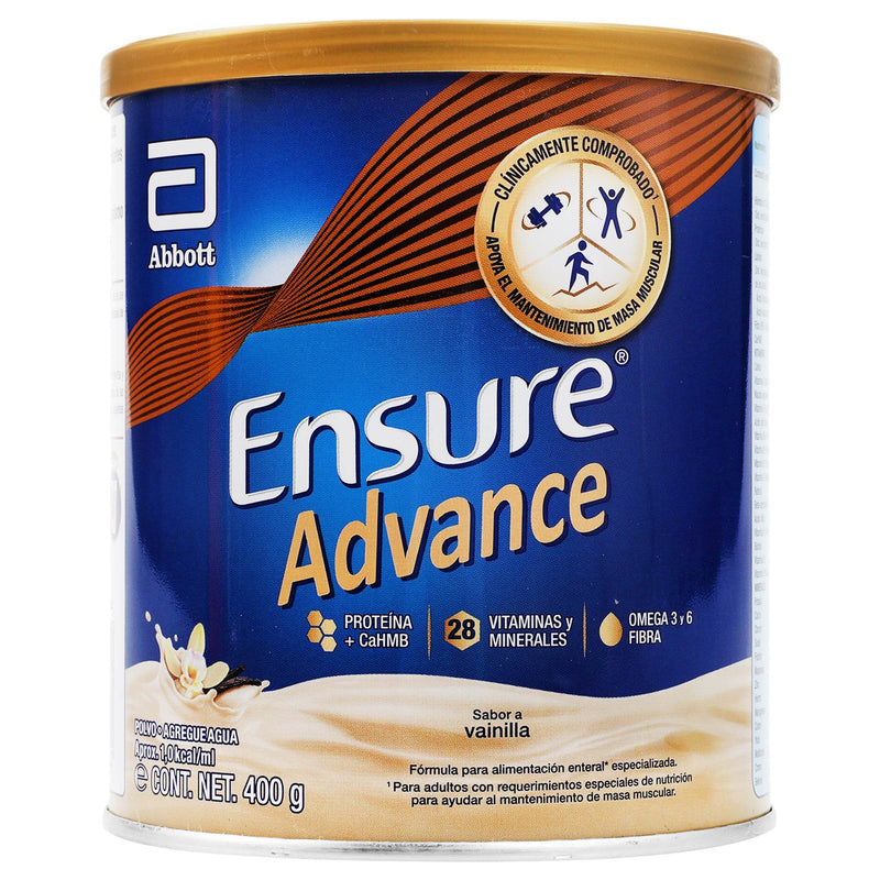 Ensure Advance Polvo 400G Vainilla (Suplemento Alimenticio) - WeCare Pharma