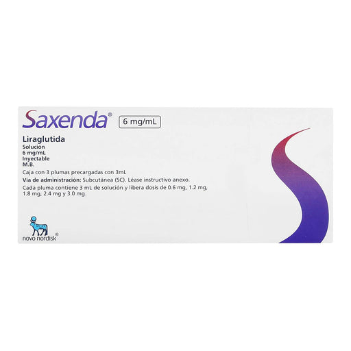 Saxenda Pluma 6Mg/Ml 3Ml Con 3 (Liraglutida) - WeCare Pharma