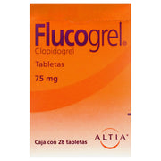 Flucogrel 75Mg Con 28 Tabletas (Clopidogrel) - WeCare Pharma
