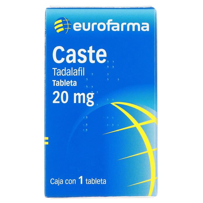 Caste (Tadalafil) Tabletas 20Mg Con 1 - WeCare Pharma